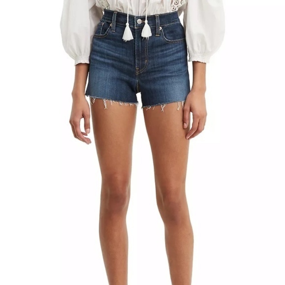 LEVIS HIGH RISE SHORTS - Picture 3 of 3